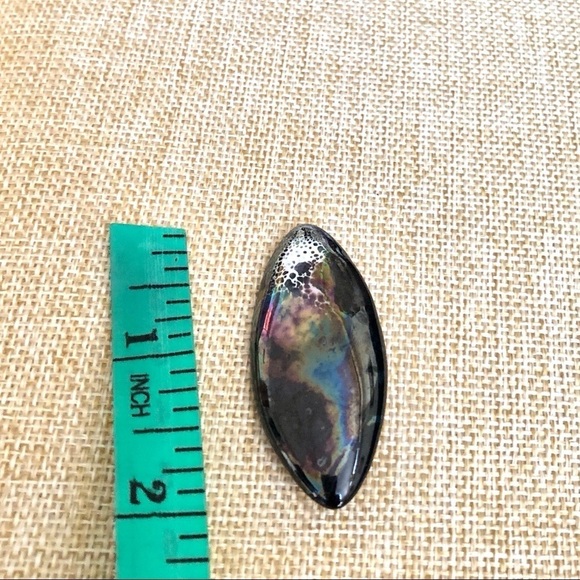 ⭐️ 5 for $25 Ceramic Mother-Of-Pearl Vintage Brooch - Picture 10 of 10